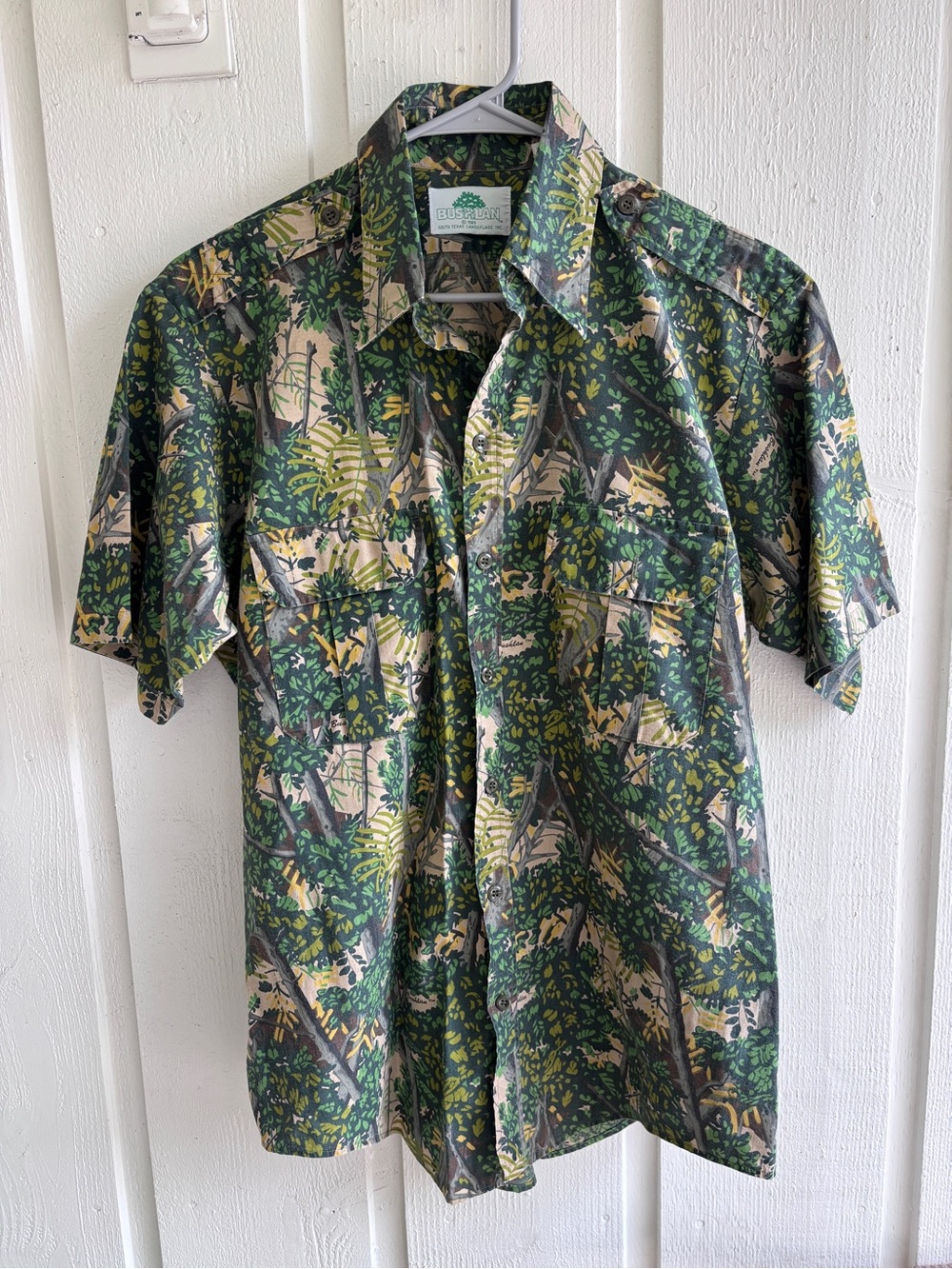 Bushlan Vintage South Texas Camouflage Shirt